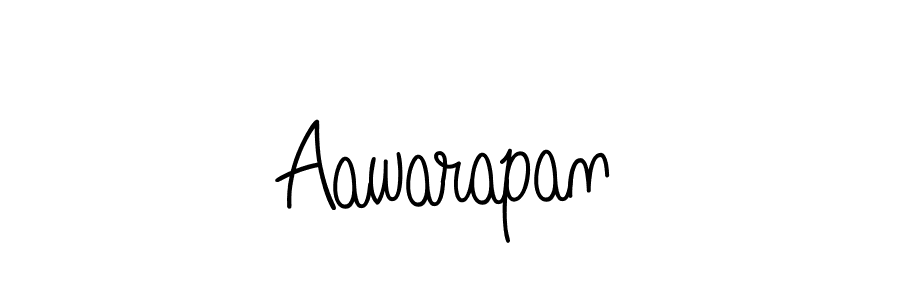 How to make Aawarapan signature? Angelique-Rose-font-FFP is a professional autograph style. Create handwritten signature for Aawarapan name. Aawarapan signature style 5 images and pictures png