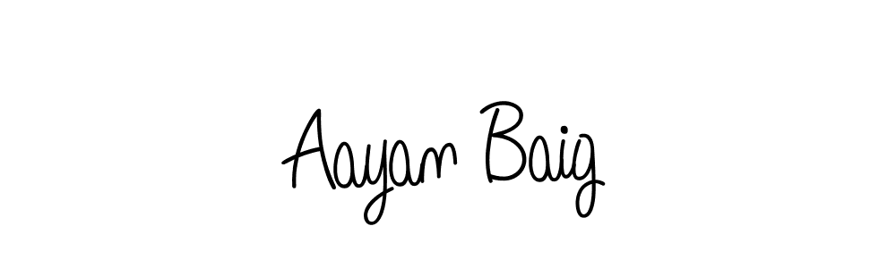 You can use this online signature creator to create a handwritten signature for the name Aayan Baig. This is the best online autograph maker. Aayan Baig signature style 5 images and pictures png