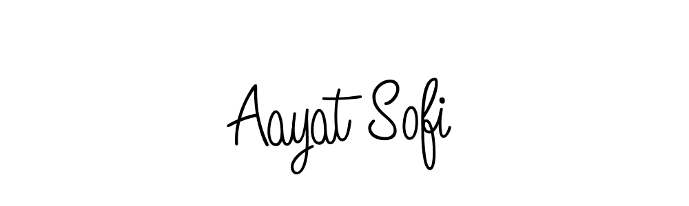 This is the best signature style for the Aayat Sofi name. Also you like these signature font (Angelique-Rose-font-FFP). Mix name signature. Aayat Sofi signature style 5 images and pictures png