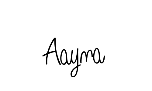 Make a beautiful signature design for name Aayna. Use this online signature maker to create a handwritten signature for free. Aayna signature style 5 images and pictures png