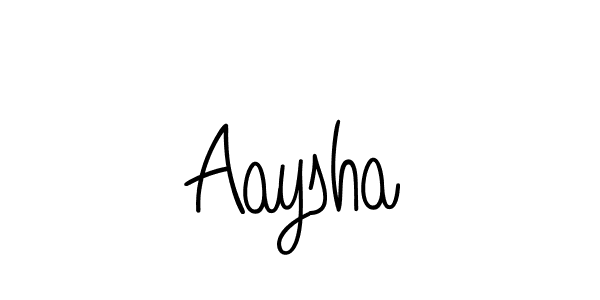 Also we have Aaysha name is the best signature style. Create professional handwritten signature collection using Angelique-Rose-font-FFP autograph style. Aaysha signature style 5 images and pictures png