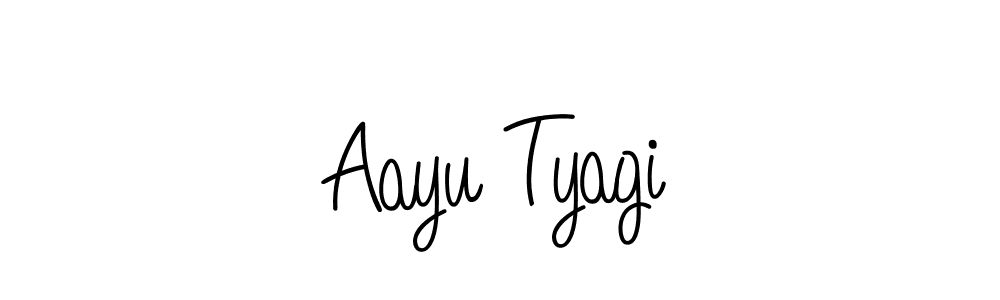 How to Draw Aayu Tyagi signature style? Angelique-Rose-font-FFP is a latest design signature styles for name Aayu Tyagi. Aayu Tyagi signature style 5 images and pictures png