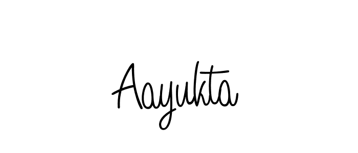 Also we have Aayukta name is the best signature style. Create professional handwritten signature collection using Angelique-Rose-font-FFP autograph style. Aayukta signature style 5 images and pictures png