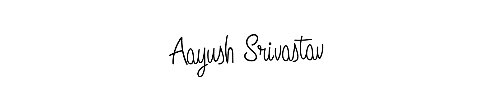 You should practise on your own different ways (Angelique-Rose-font-FFP) to write your name (Aayush Srivastav) in signature. don't let someone else do it for you. Aayush Srivastav signature style 5 images and pictures png