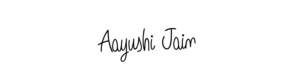 Make a beautiful signature design for name Aayushi Jain. Use this online signature maker to create a handwritten signature for free. Aayushi Jain signature style 5 images and pictures png