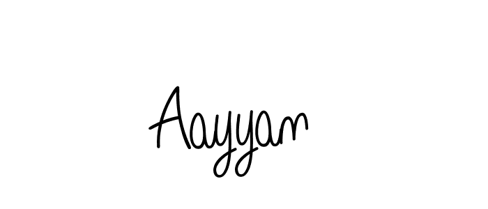 How to make Aayyan  signature? Angelique-Rose-font-FFP is a professional autograph style. Create handwritten signature for Aayyan  name. Aayyan  signature style 5 images and pictures png