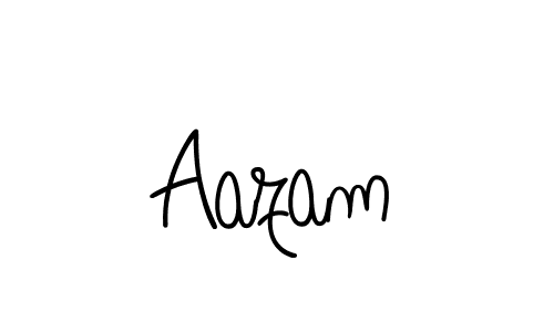 Create a beautiful signature design for name Aazam. With this signature (Angelique-Rose-font-FFP) fonts, you can make a handwritten signature for free. Aazam signature style 5 images and pictures png