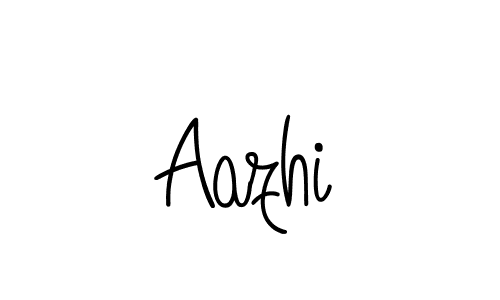 Make a beautiful signature design for name Aazhi. With this signature (Angelique-Rose-font-FFP) style, you can create a handwritten signature for free. Aazhi signature style 5 images and pictures png
