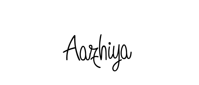 Make a beautiful signature design for name Aazhiya. Use this online signature maker to create a handwritten signature for free. Aazhiya signature style 5 images and pictures png
