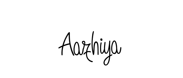 Make a beautiful signature design for name Aazhiya. Use this online signature maker to create a handwritten signature for free. Aazhiya signature style 5 images and pictures png