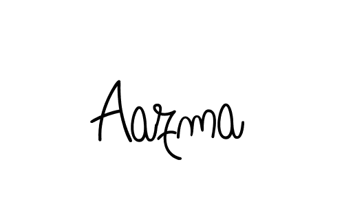 Make a beautiful signature design for name Aazma. Use this online signature maker to create a handwritten signature for free. Aazma signature style 5 images and pictures png