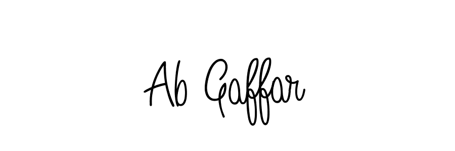 This is the best signature style for the Ab Gaffar name. Also you like these signature font (Angelique-Rose-font-FFP). Mix name signature. Ab Gaffar signature style 5 images and pictures png