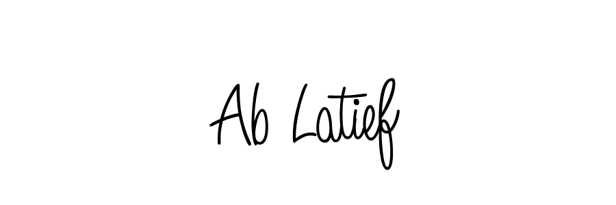You can use this online signature creator to create a handwritten signature for the name Ab Latief. This is the best online autograph maker. Ab Latief signature style 5 images and pictures png