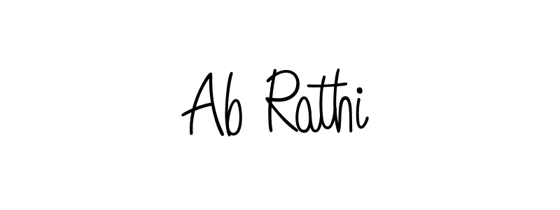 You can use this online signature creator to create a handwritten signature for the name Ab Rathi. This is the best online autograph maker. Ab Rathi signature style 5 images and pictures png