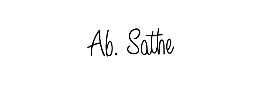 Once you've used our free online signature maker to create your best signature Angelique-Rose-font-FFP style, it's time to enjoy all of the benefits that Ab. Sathe name signing documents. Ab. Sathe signature style 5 images and pictures png