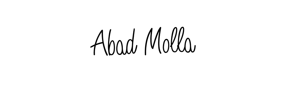 Here are the top 10 professional signature styles for the name Abad Molla. These are the best autograph styles you can use for your name. Abad Molla signature style 5 images and pictures png