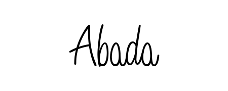 Here are the top professional signature styles for the name Abada. These are the best autograph styles you can use for your name. Abada signature style 5 images and pictures png