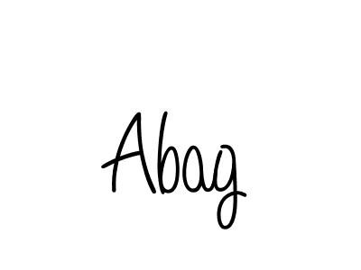 Once you've used our free online signature maker to create your best signature Angelique-Rose-font-FFP style, it's time to enjoy all of the benefits that Abag name signing documents. Abag signature style 5 images and pictures png