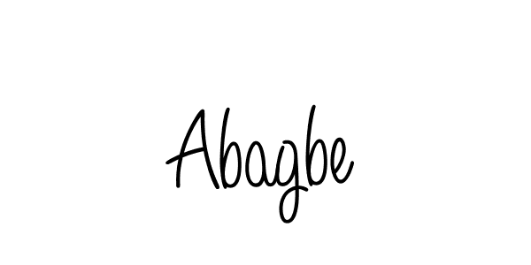 Best and Professional Signature Style for Abagbe. Angelique-Rose-font-FFP Best Signature Style Collection. Abagbe signature style 5 images and pictures png