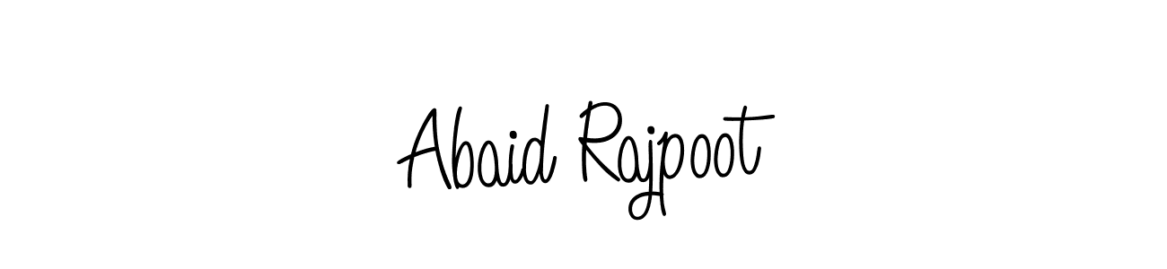 Once you've used our free online signature maker to create your best signature Angelique-Rose-font-FFP style, it's time to enjoy all of the benefits that Abaid Rajpoot name signing documents. Abaid Rajpoot signature style 5 images and pictures png
