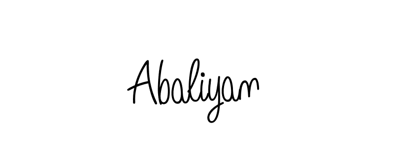 Once you've used our free online signature maker to create your best signature Angelique-Rose-font-FFP style, it's time to enjoy all of the benefits that Abaliyan name signing documents. Abaliyan signature style 5 images and pictures png