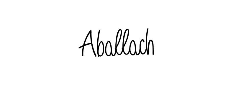 It looks lik you need a new signature style for name Aballach. Design unique handwritten (Angelique-Rose-font-FFP) signature with our free signature maker in just a few clicks. Aballach signature style 5 images and pictures png