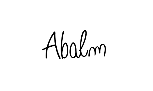 This is the best signature style for the Abalm name. Also you like these signature font (Angelique-Rose-font-FFP). Mix name signature. Abalm signature style 5 images and pictures png
