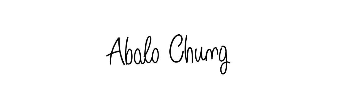 Best and Professional Signature Style for Abalo Chung. Angelique-Rose-font-FFP Best Signature Style Collection. Abalo Chung signature style 5 images and pictures png