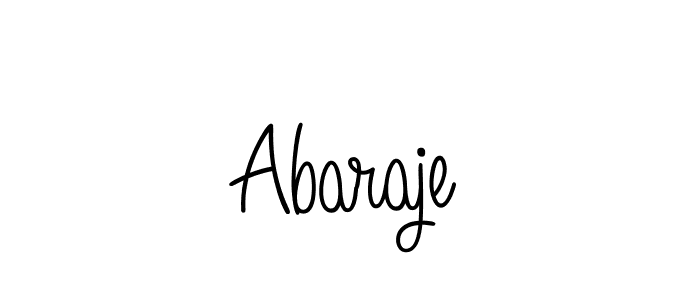 Once you've used our free online signature maker to create your best signature Angelique-Rose-font-FFP style, it's time to enjoy all of the benefits that Abaraje name signing documents. Abaraje signature style 5 images and pictures png