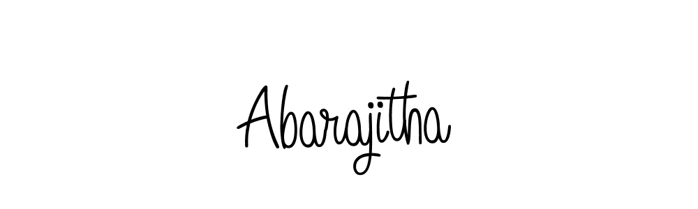 if you are searching for the best signature style for your name Abarajitha. so please give up your signature search. here we have designed multiple signature styles  using Angelique-Rose-font-FFP. Abarajitha signature style 5 images and pictures png