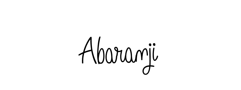 The best way (Angelique-Rose-font-FFP) to make a short signature is to pick only two or three words in your name. The name Abaranji include a total of six letters. For converting this name. Abaranji signature style 5 images and pictures png