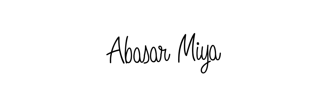 Also You can easily find your signature by using the search form. We will create Abasar Miya name handwritten signature images for you free of cost using Angelique-Rose-font-FFP sign style. Abasar Miya signature style 5 images and pictures png
