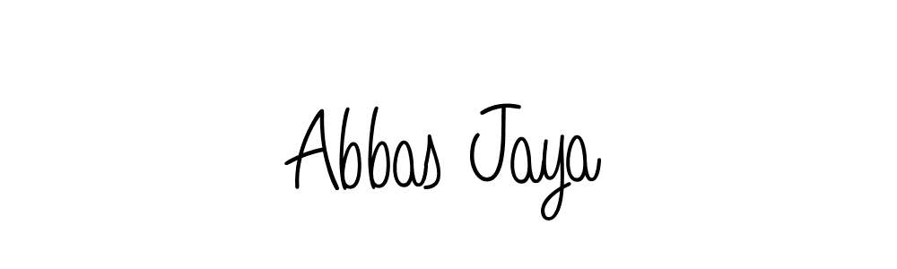 You can use this online signature creator to create a handwritten signature for the name Abbas Jaya. This is the best online autograph maker. Abbas Jaya signature style 5 images and pictures png