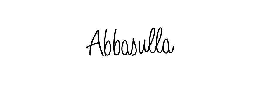 if you are searching for the best signature style for your name Abbasulla. so please give up your signature search. here we have designed multiple signature styles  using Angelique-Rose-font-FFP. Abbasulla signature style 5 images and pictures png