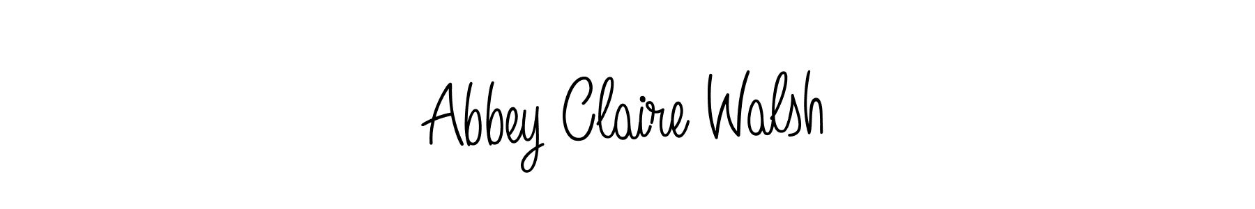 How to make Abbey Claire Walsh signature? Angelique-Rose-font-FFP is a professional autograph style. Create handwritten signature for Abbey Claire Walsh name. Abbey Claire Walsh signature style 5 images and pictures png