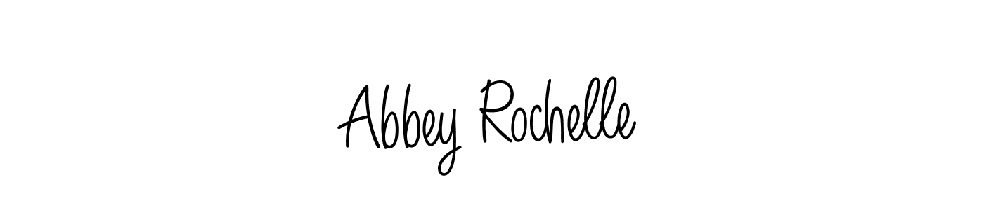 Make a beautiful signature design for name Abbey Rochelle. Use this online signature maker to create a handwritten signature for free. Abbey Rochelle signature style 5 images and pictures png