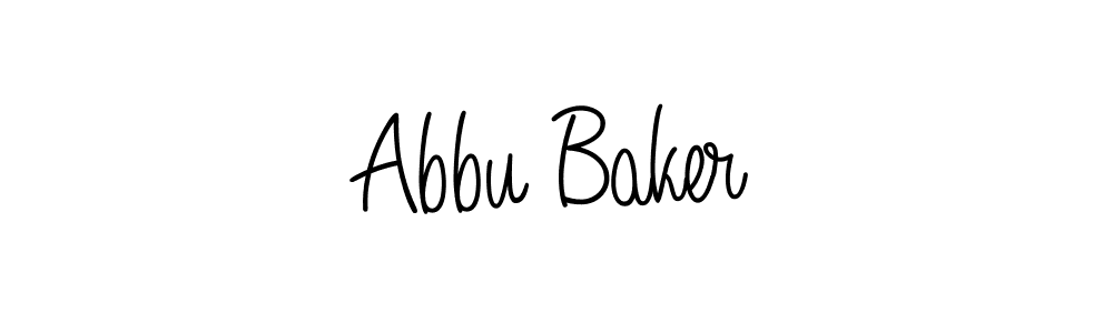 Best and Professional Signature Style for Abbu Baker. Angelique-Rose-font-FFP Best Signature Style Collection. Abbu Baker signature style 5 images and pictures png