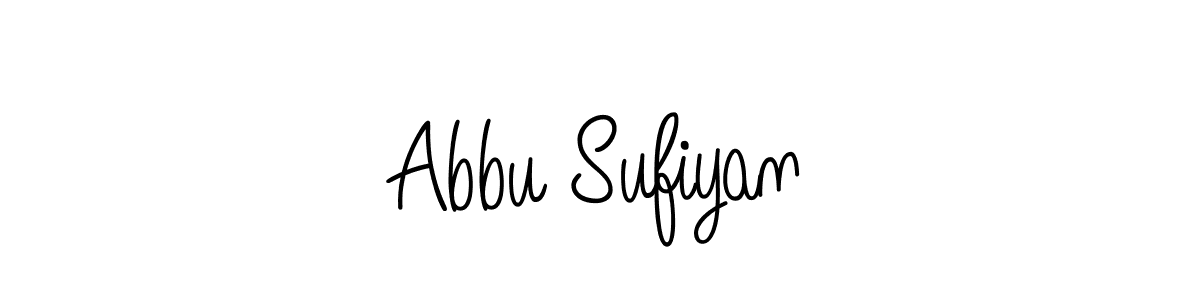 Create a beautiful signature design for name Abbu Sufiyan. With this signature (Angelique-Rose-font-FFP) fonts, you can make a handwritten signature for free. Abbu Sufiyan signature style 5 images and pictures png