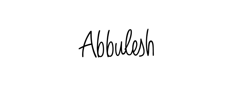 Also we have Abbulesh name is the best signature style. Create professional handwritten signature collection using Angelique-Rose-font-FFP autograph style. Abbulesh signature style 5 images and pictures png