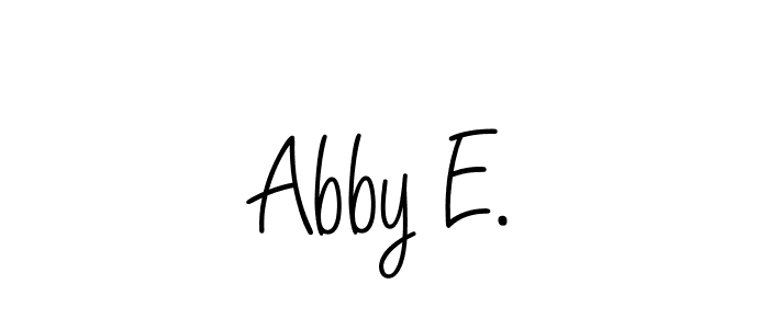 How to make Abby E. signature? Angelique-Rose-font-FFP is a professional autograph style. Create handwritten signature for Abby E. name. Abby E. signature style 5 images and pictures png