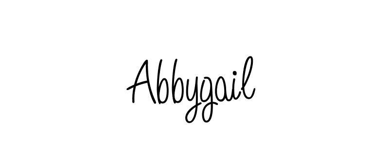 How to make Abbygail signature? Angelique-Rose-font-FFP is a professional autograph style. Create handwritten signature for Abbygail name. Abbygail signature style 5 images and pictures png