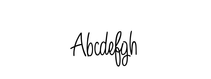 Angelique-Rose-font-FFP is a professional signature style that is perfect for those who want to add a touch of class to their signature. It is also a great choice for those who want to make their signature more unique. Get Abcdefgh name to fancy signature for free. Abcdefgh signature style 5 images and pictures png