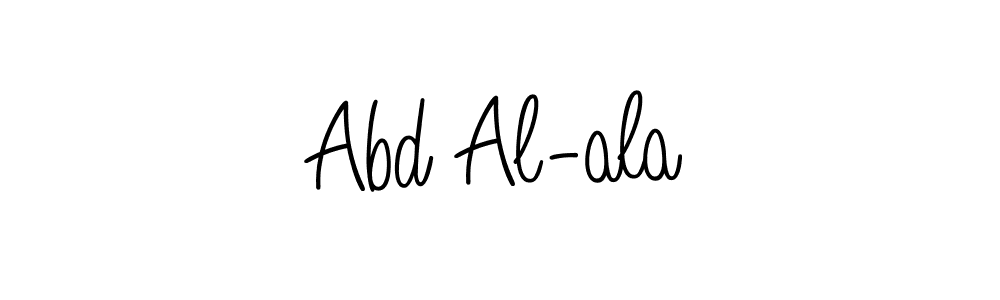 How to make Abd Al-ala signature? Angelique-Rose-font-FFP is a professional autograph style. Create handwritten signature for Abd Al-ala name. Abd Al-ala signature style 5 images and pictures png