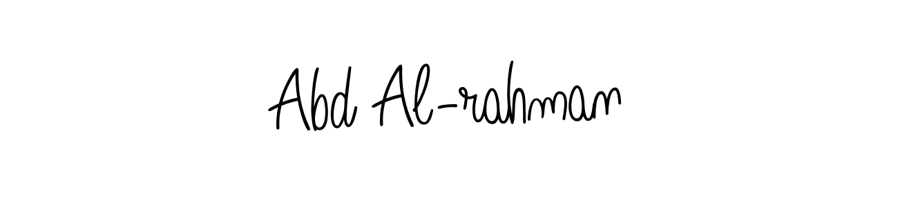 Best and Professional Signature Style for Abd Al-rahman. Angelique-Rose-font-FFP Best Signature Style Collection. Abd Al-rahman signature style 5 images and pictures png