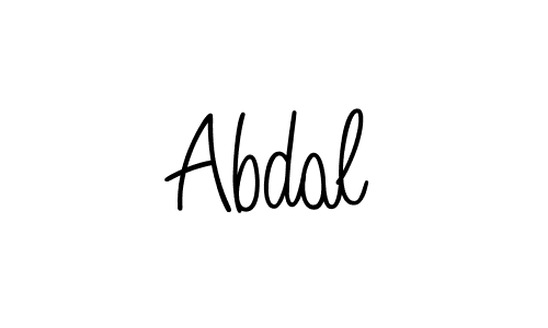 How to Draw Abdal signature style? Angelique-Rose-font-FFP is a latest design signature styles for name Abdal. Abdal signature style 5 images and pictures png