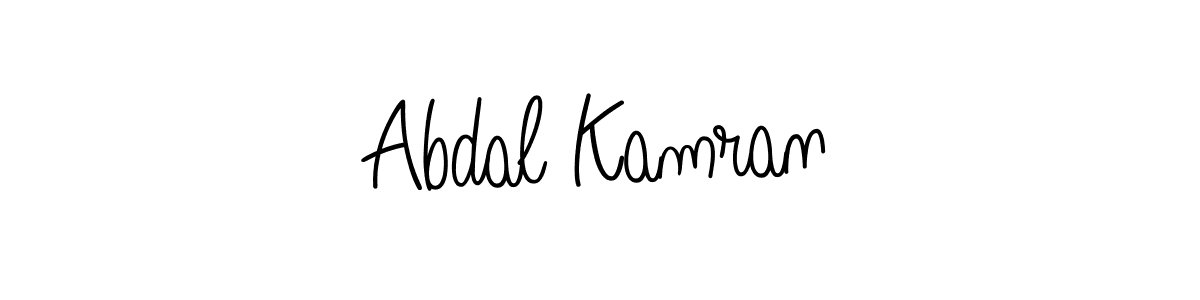 Make a beautiful signature design for name Abdal Kamran. Use this online signature maker to create a handwritten signature for free. Abdal Kamran signature style 5 images and pictures png