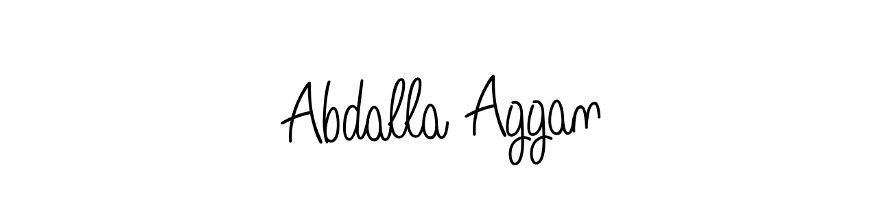 if you are searching for the best signature style for your name Abdalla Aggan. so please give up your signature search. here we have designed multiple signature styles  using Angelique-Rose-font-FFP. Abdalla Aggan signature style 5 images and pictures png