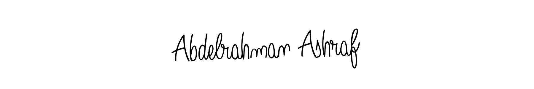 How to Draw Abdelrahman Ashraf signature style? Angelique-Rose-font-FFP is a latest design signature styles for name Abdelrahman Ashraf. Abdelrahman Ashraf signature style 5 images and pictures png