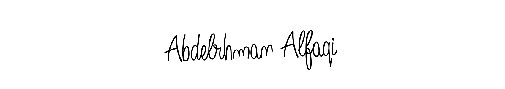 Best and Professional Signature Style for Abdelrhman Alfaqi. Angelique-Rose-font-FFP Best Signature Style Collection. Abdelrhman Alfaqi signature style 5 images and pictures png