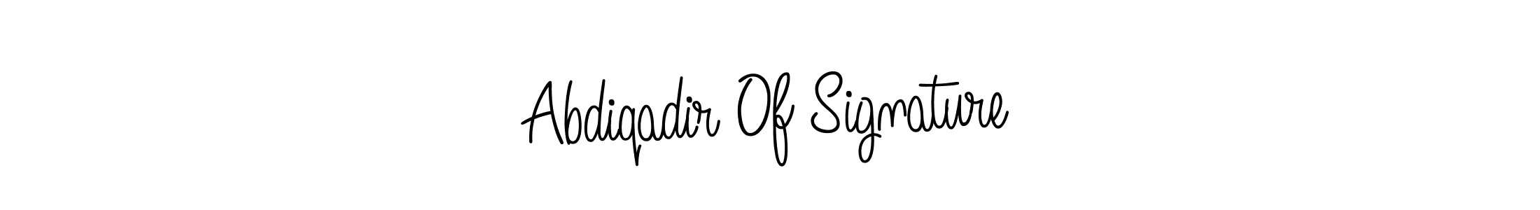 if you are searching for the best signature style for your name Abdiqadir Of Signature. so please give up your signature search. here we have designed multiple signature styles  using Angelique-Rose-font-FFP. Abdiqadir Of Signature signature style 5 images and pictures png